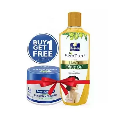 Parachute SkinPure Beauty Olive Oil (Free Jelly 50 ml) 200 ml