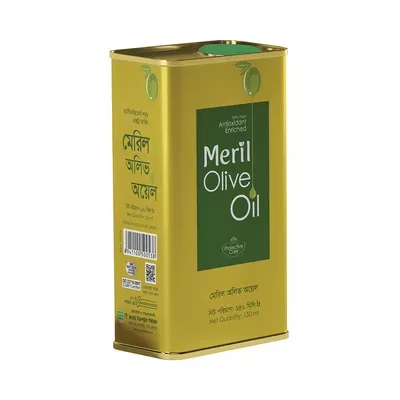 Meril Olive Oil Tin Jar 150 ml
