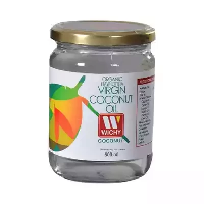 Wichy Organic Raw Extra Virgin Coconut Oil 500 ml