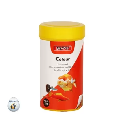Taiyo Colour Flake Fish Food 25 gm