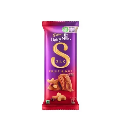 Cadbury Dairy Milk Silk Fruit & Nut Chocolate Bar 55 gm