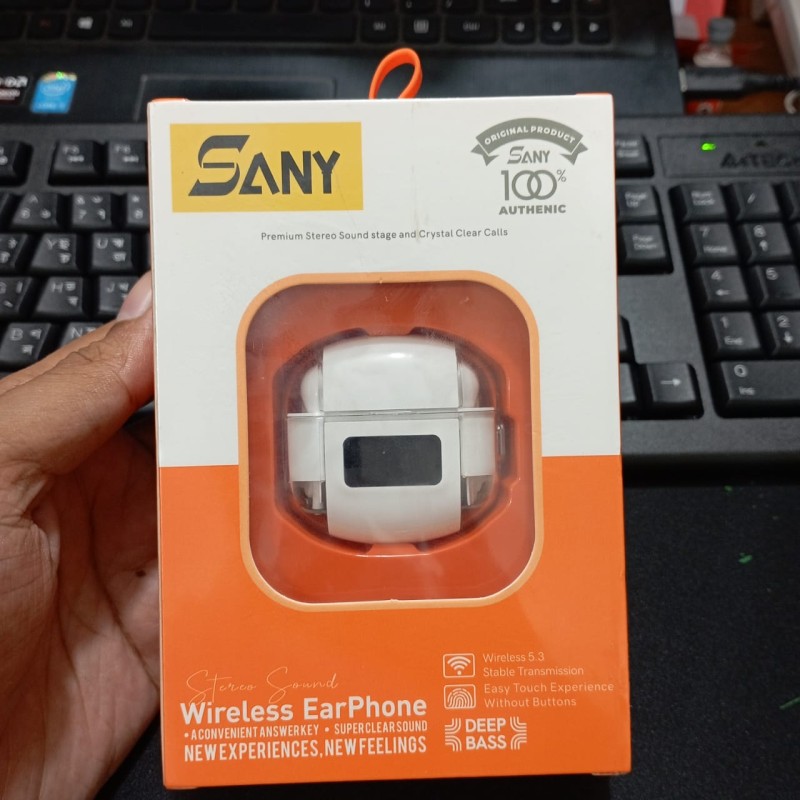 SANY BTS-25=Transparent Wireless Earphone