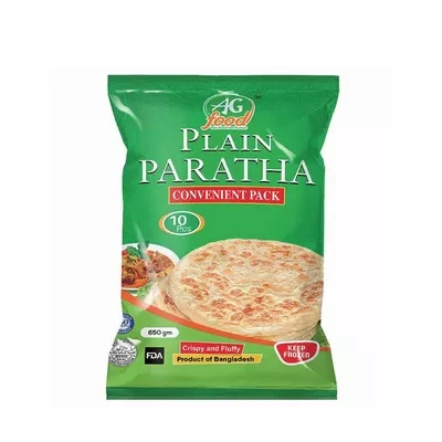 AG Food Plain Paratha Convenient Pack 650 gm 10 pcs ৳ 160