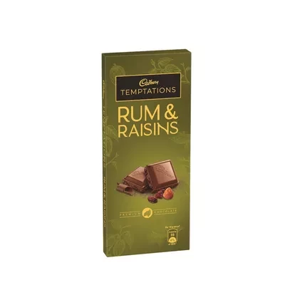 Cadbury Temptation Rum & Raisin Chocolate 72 gm