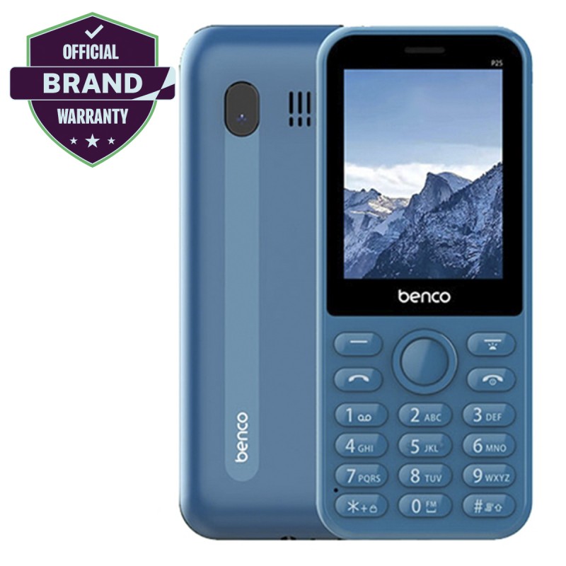 Product details of Benco P25 Feature Phone 2600mAh(typ.) Battery 2.4'' Bright Display Digital Camera Facebook MP3/MP4 Instant Torch Wireless FM Bluetooth 32GM Expandable Memory