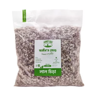 Farmer's Gold Red Flattened Rice (Lal Chira) 1 kg