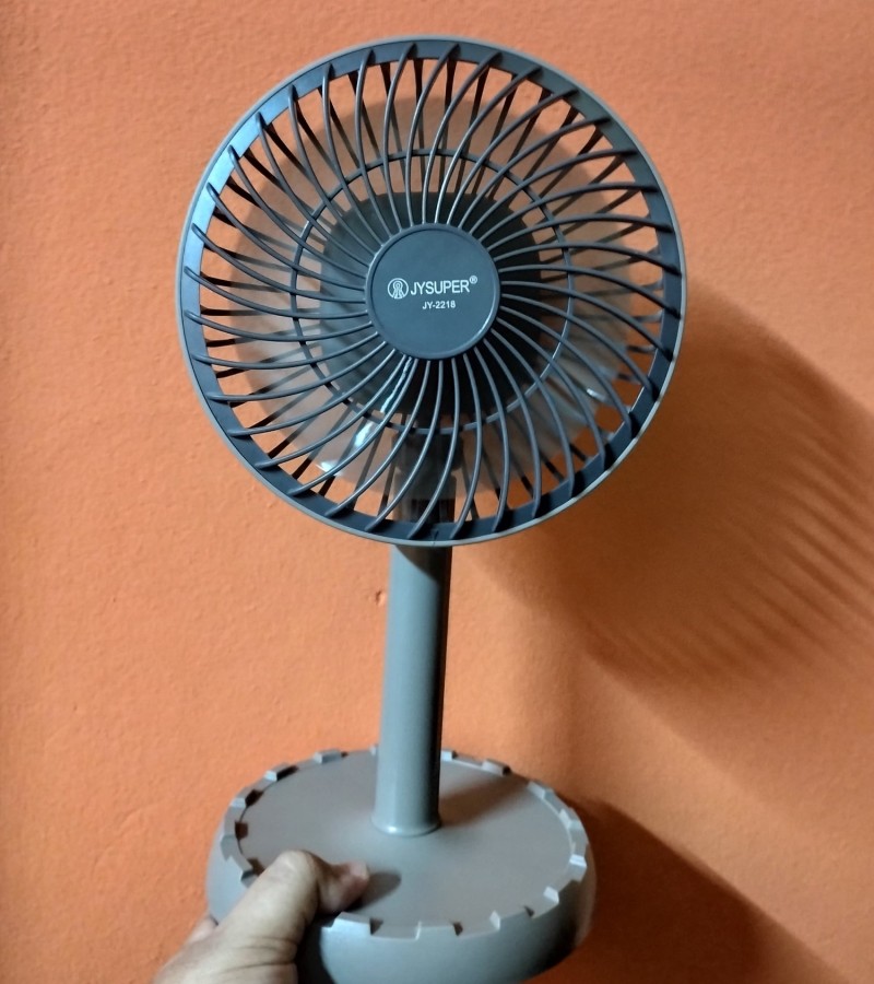 JY Super JY-2218 Rechargeable Fan