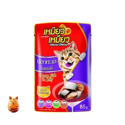 Foodinnova Cat Food Pouch Ocean Fish In Jelly 85 gm