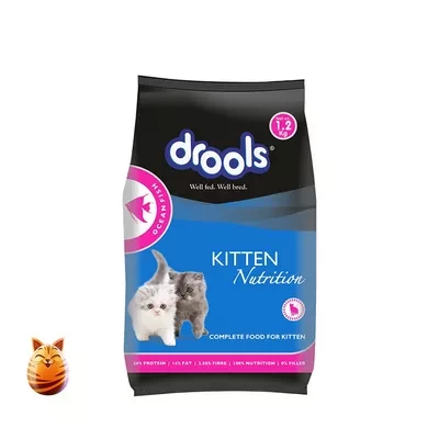 Drools Kitten Food Ocean Fish 1.2 kg