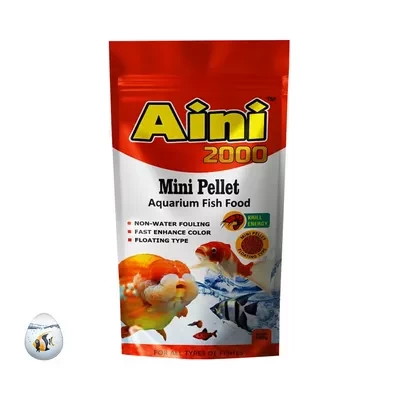 Aini 2000 Mini Pellets Aquarium Fish Food 100 gm