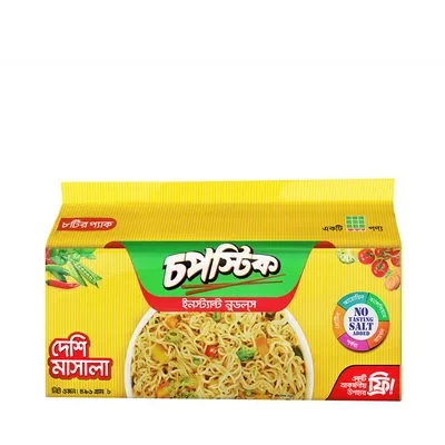 Chopstick Noodles Deshi Masala (Free Surprise Gift) 496 gm ৳ 175