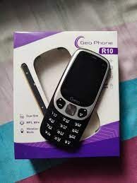 Geo R-10 Ultra slim 2.2 inch 2.5D Screen Feature Phones - 1000 mAh